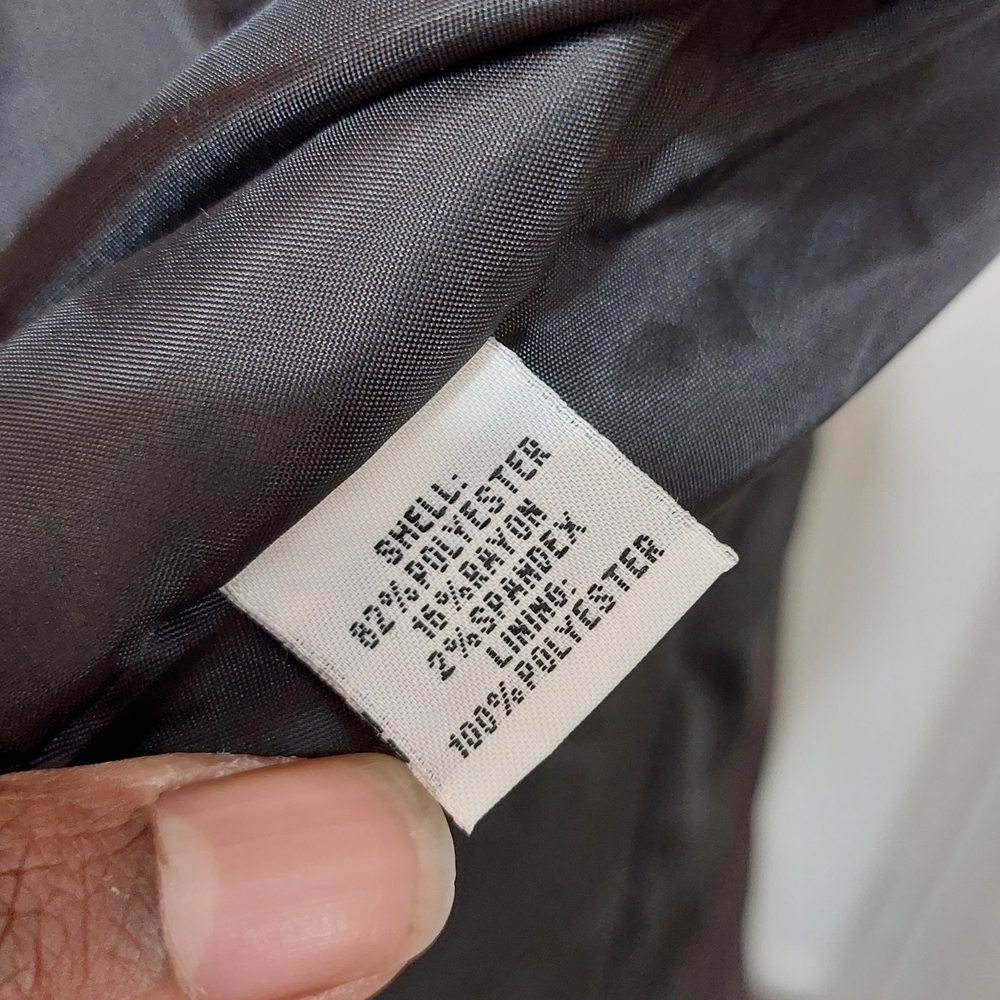 Kenneth Cole New York Chocolate Safari Blazer Size 6/8 - Picture 7 of 8
